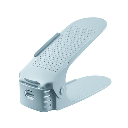 MELLIO™️高さ調整できるシューズスロット｜靴箱の収納力を2倍にするスマート収納