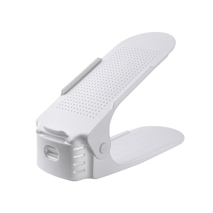 MELLIO™️高さ調整できるシューズスロット｜靴箱の収納力を2倍にするスマート収納