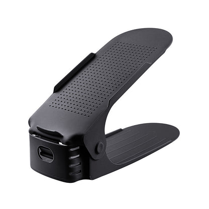 MELLIO™️高さ調整できるシューズスロット｜靴箱の収納力を2倍にするスマート収納